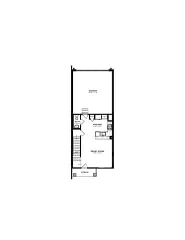 floor plan photo of the apartments at Two Rivers Home Rentals, Iowa 50266