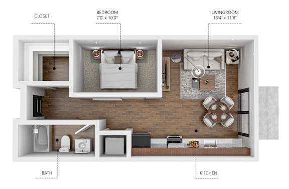 Floor Plan  Soll, Des Moines Iowa