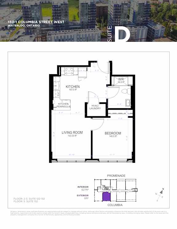 a floor plan of a bedroom apartment