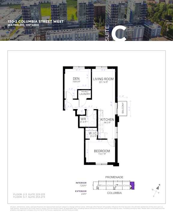 this is a floor plan of a bedroom apartment