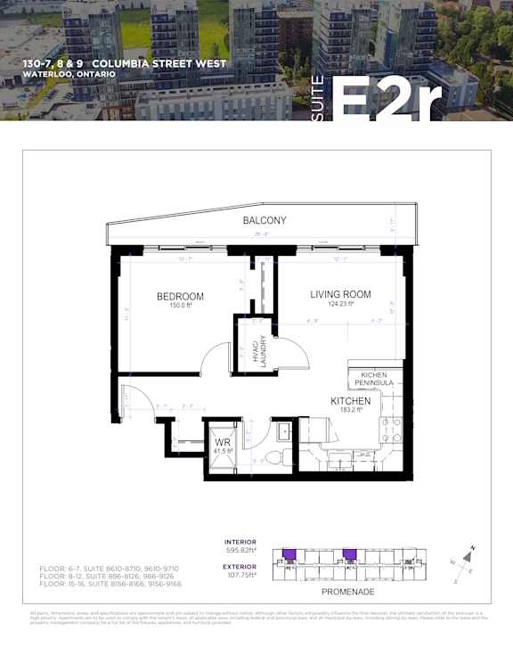 a floor plan of a bedroom apartment