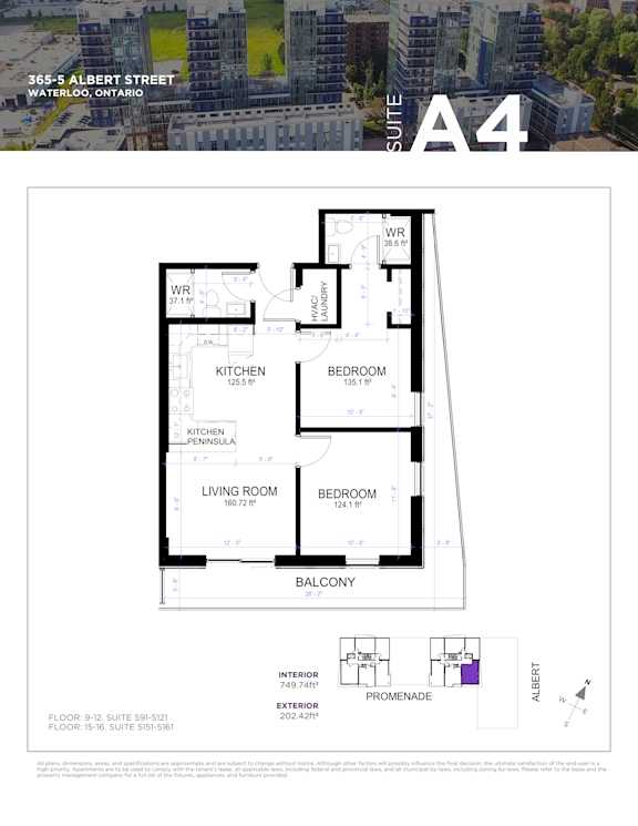 the floor plan of a4 bedroom apartment