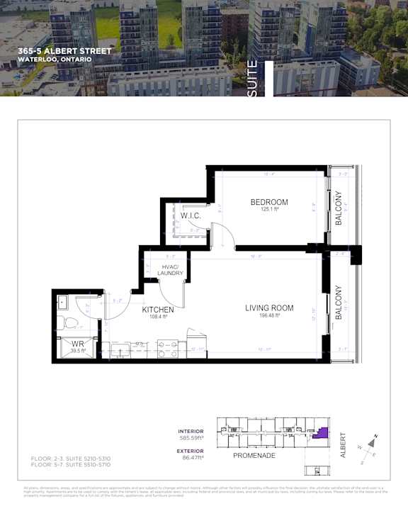 a floor plan of a home with a bedroom and a living room