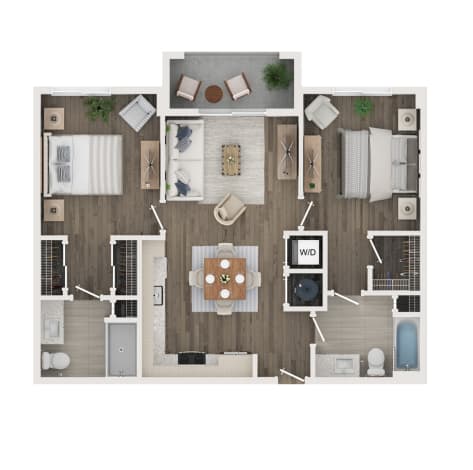 a 2103 sq ft floor plan  1 bedroom  129