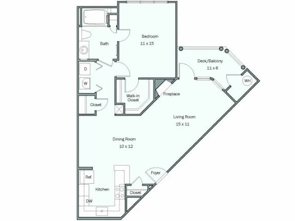 a blueprint of a floor plan of a house