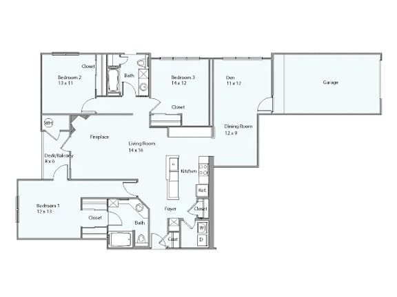 the floor plan 1900 sq ft