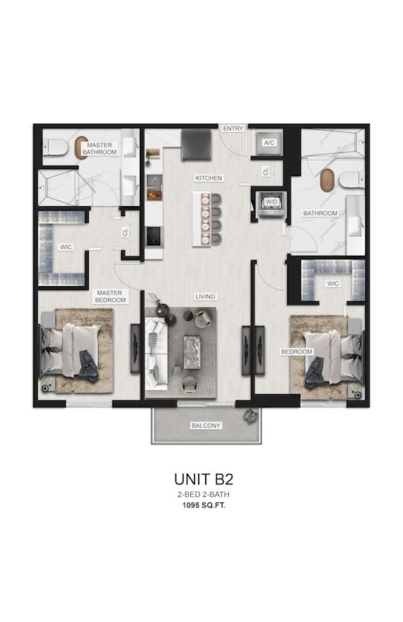 the unit 82 unit a floor plan