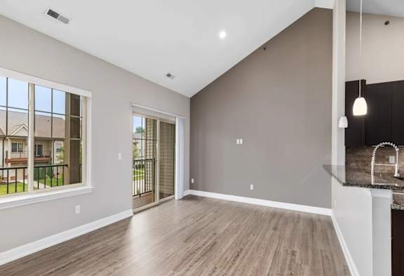 Living Space Plenty Of Natural Light at Encore Townhomes, Utica
