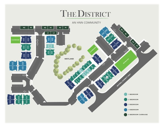 a map of the district
