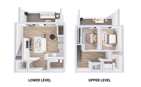 Moscato Floorplan at Solera Apartments, Washington, 98056