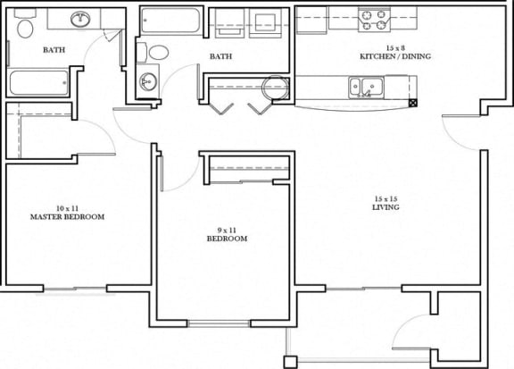 Floor Plan  at The Seasons at Lea Hill Village, Auburn, Washington