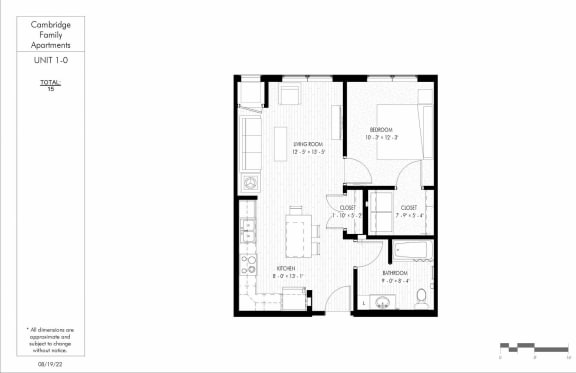 The Bridgewell Apartments Floorplan
