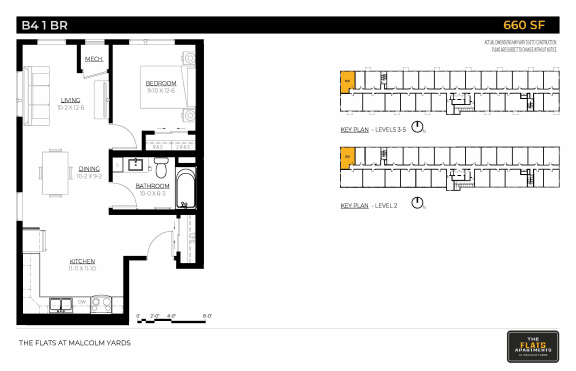 The Flats at Malcolm Yards Floor plan, Minneapolis, Minnesota