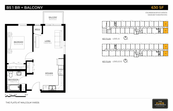The Flats at Malcolm Yards Floor plan, Minneapolis, Minnesota