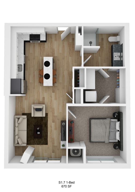 Studio, 1 & 2 Bedroom Apartments in Minneapolis The Station at