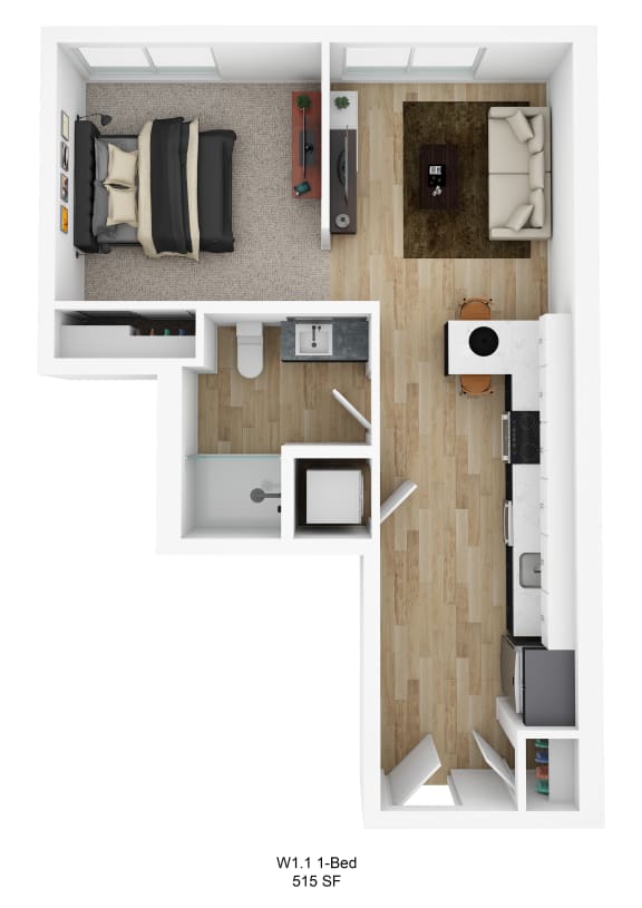 Studio, 1 & 2 Bedroom Apartments in Minneapolis The Station at