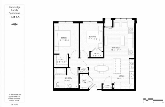 The Bridgewell Apartments Floorplan