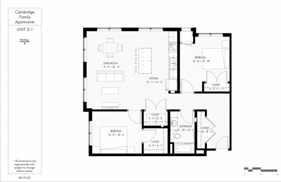 The Bridgewell Apartments Floorplan