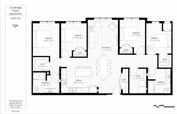 The Bridgewell Apartments Floorplan