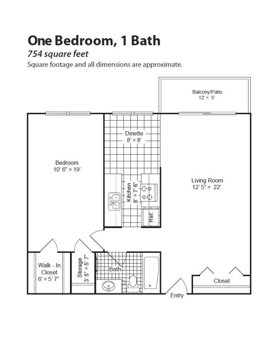 Charlton Place floorplan, West St. Paul, Minnesota