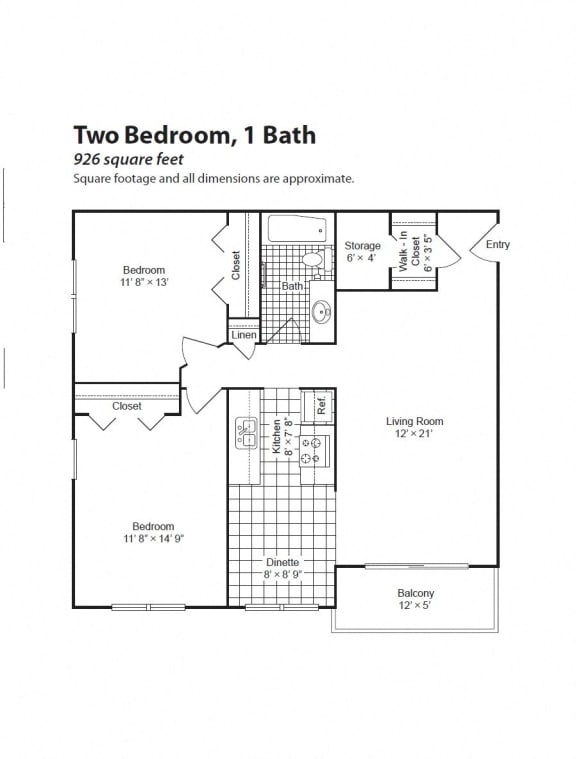 Charlton Terrace floorplan, West St. Paul, Minnesota