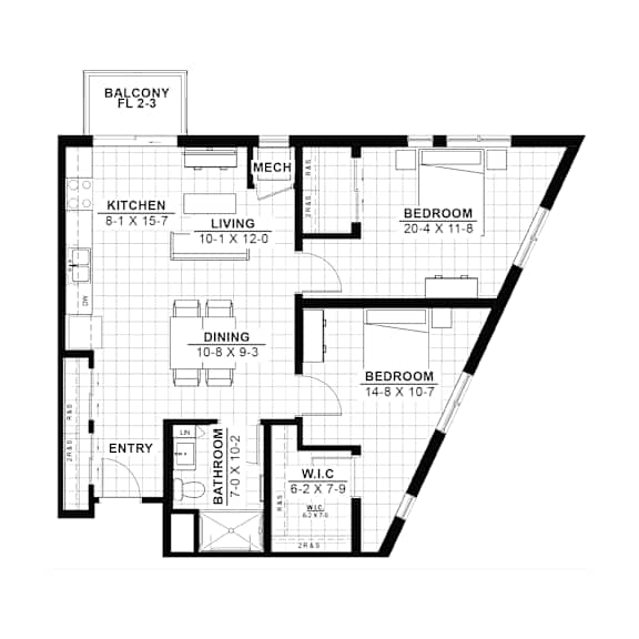 Forty Forty Flats, Edina, Minnesota