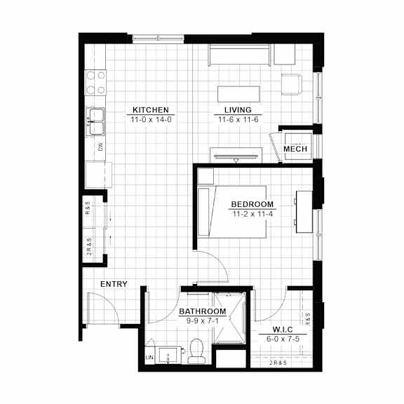 Forty Forty Flats, Edina, Minnesota