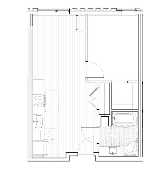 Harbourline Apartments Floorplan, St. Paul