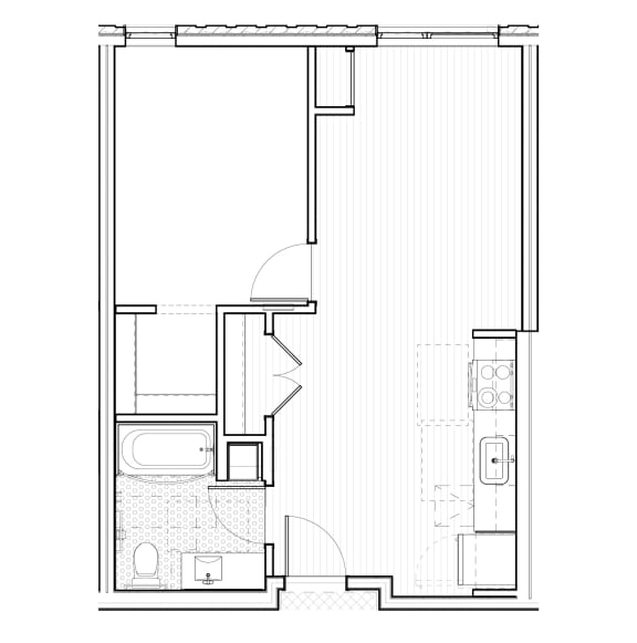 Floor Plan  Harbourline Apartments Floorplan, St. Paul