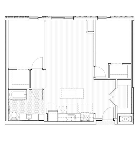 Harbourline Apartments Floorplan, St Paul