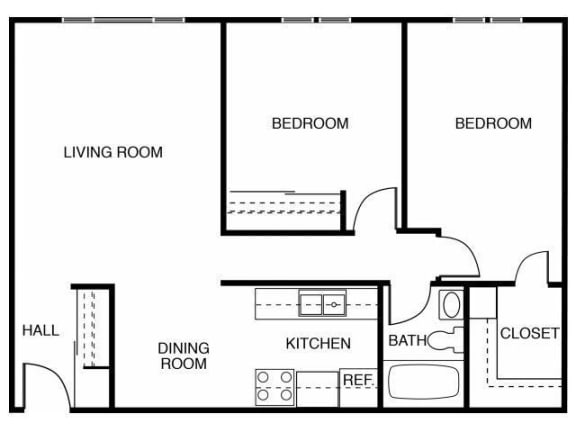 Westchester Village Floor Plan, Pine City, Minnesota