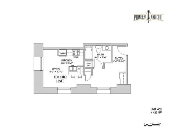 Pioneer Endicott apartments in St. Paul