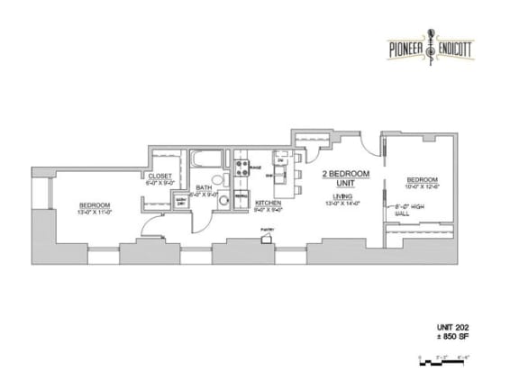 Pioneer Endicott apartments in St. Paul