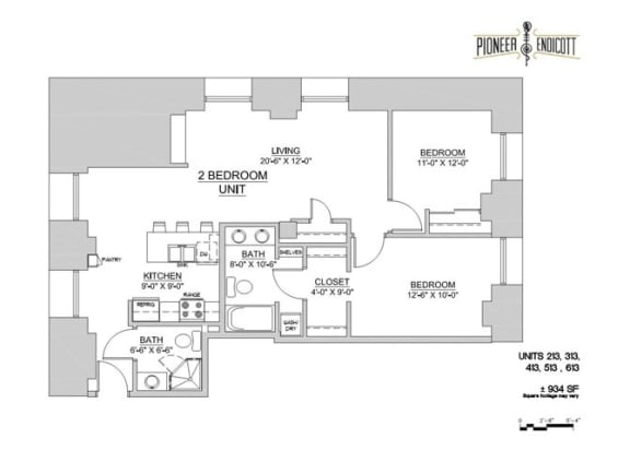 Pioneer Endicott apartments in St. Paul