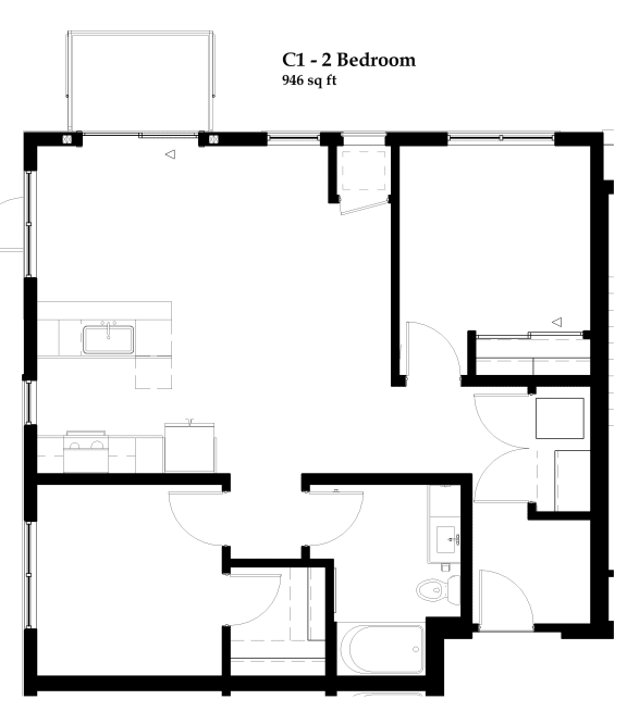 The Hollows Floor Plan, St. Paul, Minnesota