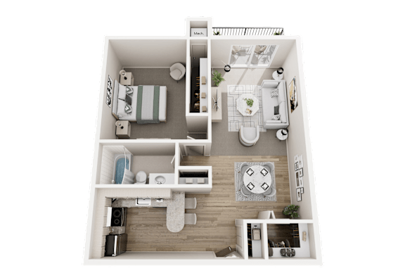 1 & 2 Bedroom Apartments in Kalamazoo, MI | Dover Hills