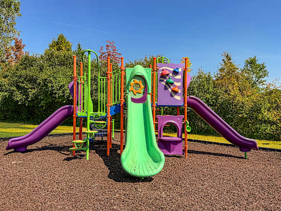 Kid playground at Three Oaks Apartments in Troy, MI.