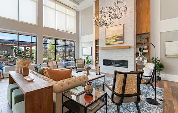 Clubroom at Legacy Commons at Signal Hills 55+ Apartments, West St. Paul, 55118