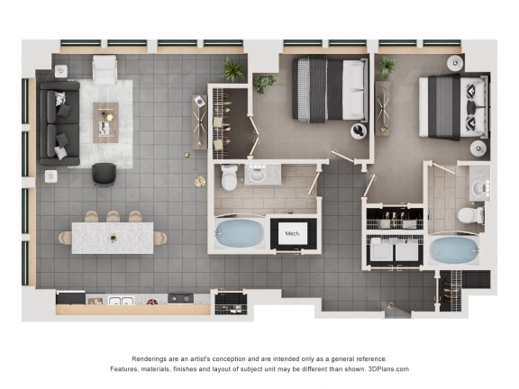 Floor Plan  a floor plan of a house with a bedroom and a bathroom