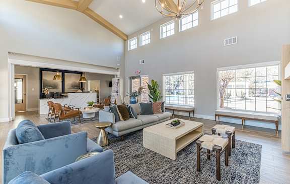 Community Clubroom at Groves of Lawrenceville, Georgia