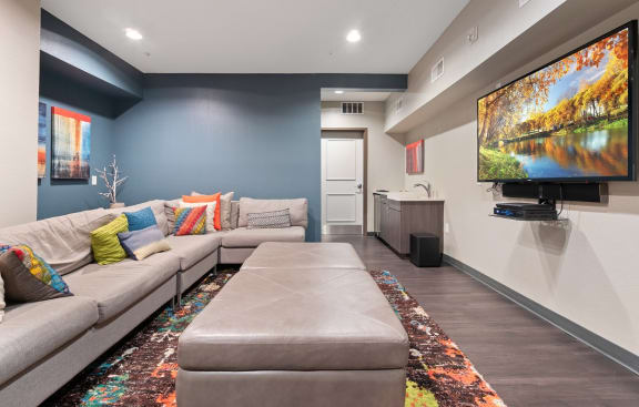 -Theater Room at The Landings at Silver Lake Village, St. Anthony, 55421