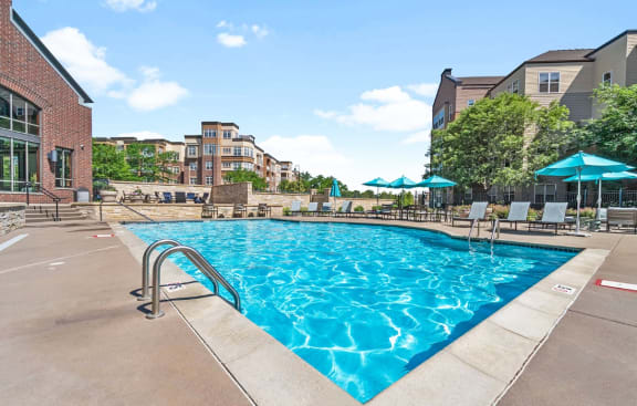 Pool at The Landings at Silver Lake Village, St. Anthony, MN 55421