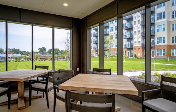 Screened-In Shelter at Legacy Commons at Signal Hills 55+ Apartments, West St. Paul, Minnesota