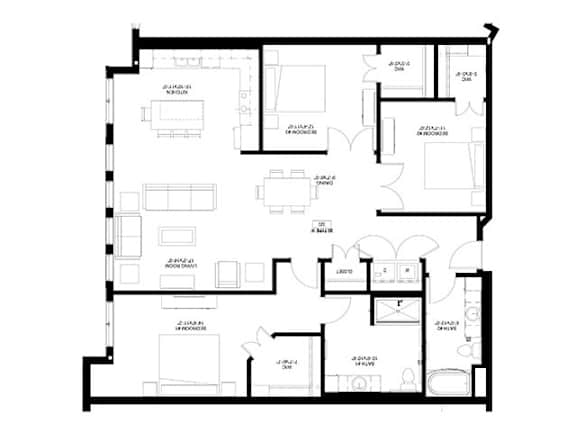 3D-TYPE-A at The Legends of Columbia Heights 55+ Living, Columbia Heights, Minnesota, 55421