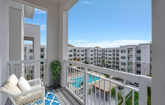 Dominium-Reef at Riviera-Virtually Staged Patio