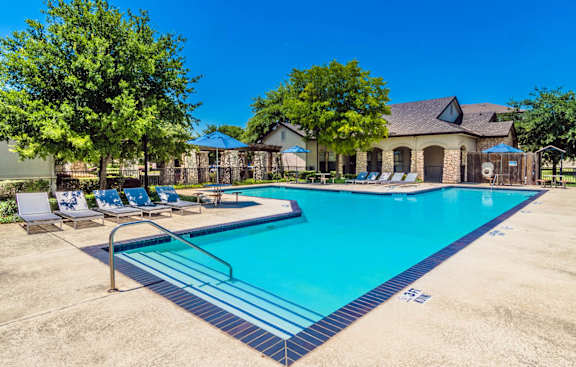 Pool at Riverstation, Dallas Texas