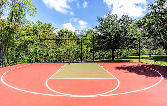 Outdoor Basketball Court at Stoneridge Apartments, Pflugerville, TX