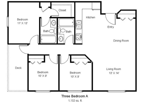 Tralee Terrace_3 Bedroom Floor Plan