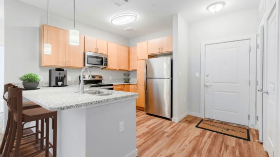Apartment Kitchen at Briar Park 55&#x2B; Apartments, Atlanta, 30331