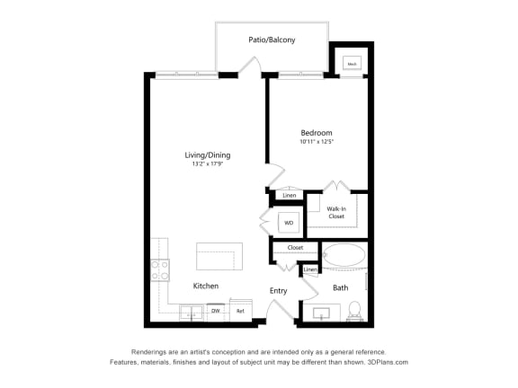 Hilltop at Signal Hills_2D_1 Bedroom C